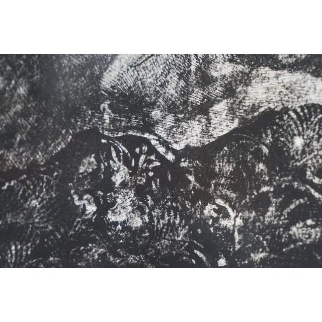 Ernst Fuchs, Forest Idyll in Front of the Sky Wall, 1974, Artist's Proof For Sale - Image 10 of 17