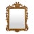 Mid-Century Italian Giltwood & Composition Rococo Revival Sunburst Center Crest For Sale