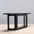 Black Wooden Console Table, 1980s-1990s For Sale - Image 8 of 9