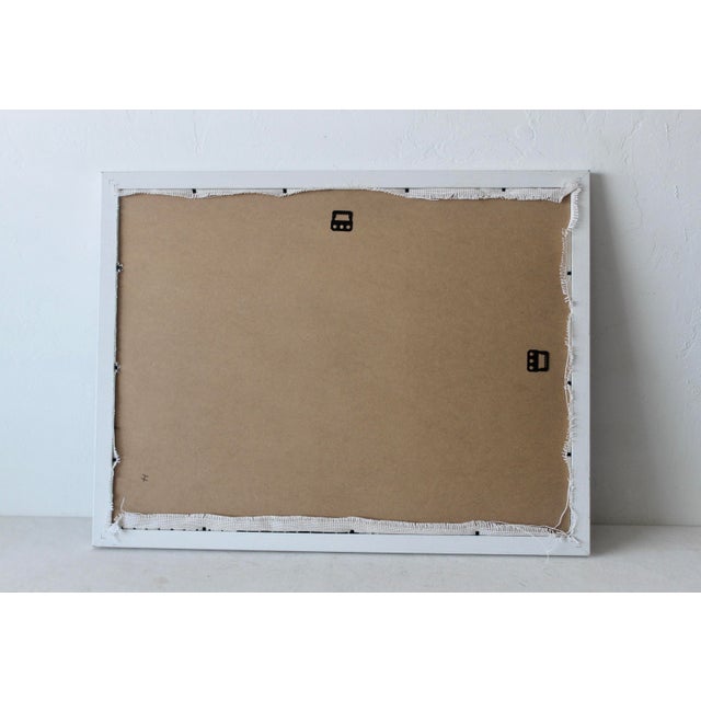 Vintage "Mandolin and Guitar" Picasso Needlepoint Tapestry Framed Mid Century For Sale - Image 10 of 12