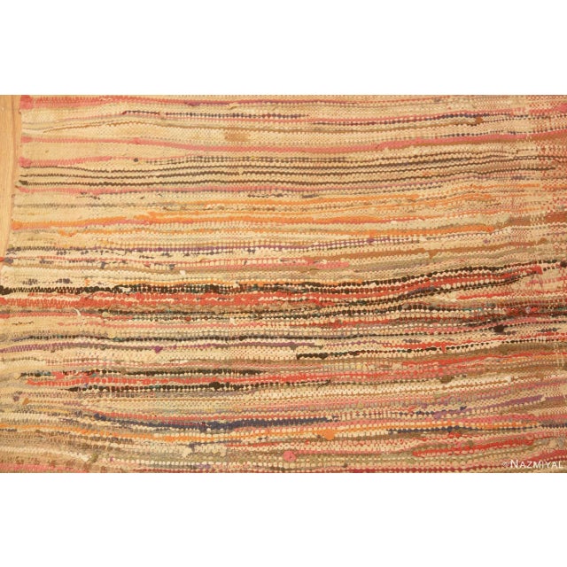 Nazmiyal Collection Sunny Hues Vintage Moroccan Kilim Rug For Sale In New York - Image 6 of 8