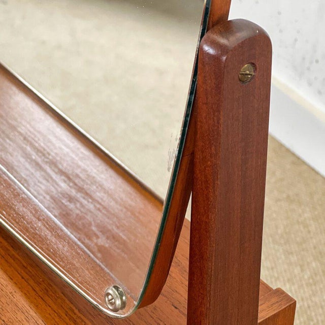 Glass Small Dressing Table by Arne Vodder For Sale - Image 7 of 11