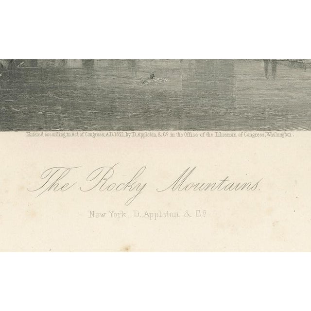 Gold The Rocky Mountains, 1873, Paper For Sale - Image 8 of 9