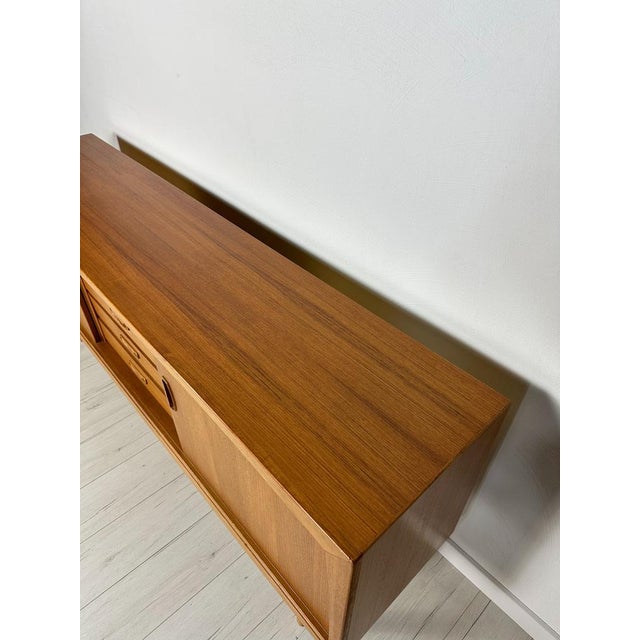 Vintage Minimalistic Teak Sideboard from Bartels,1960s For Sale - Image 14 of 16