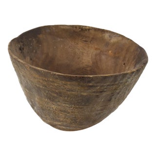 Early 20th Century Nupe Wood Bowl Nigeria For Sale