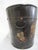 Antique Chinoiserie Chinese Hand Painted Lacquer Wood Rice Bin Box With Lid For Sale - Image 13 of 14