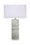 Summit Table Lamp, Pale Blue Lacquer For Sale