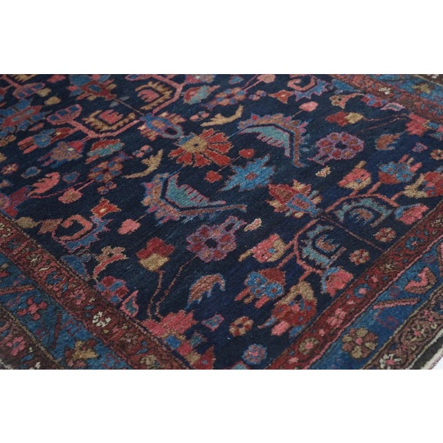 Blue Malayer Rug 3'7'' X 6'2'' For Sale - Image 8 of 11