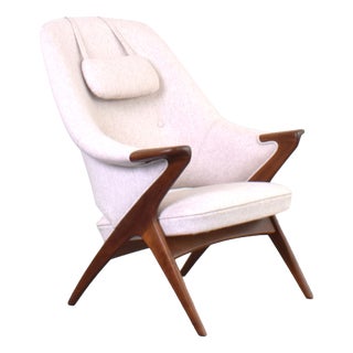 Mid-Century Teak Bravo Chair by Sigurd Resell for Rastad & Relling, 1957 For Sale