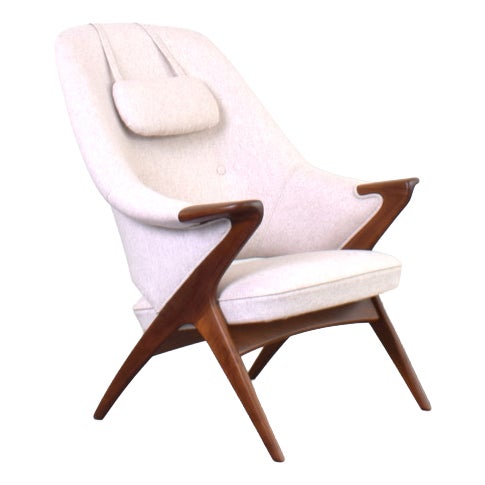 Mid-Century Teak Bravo Chair by Sigurd Resell for Rastad & Relling, 1957 For Sale