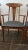 Wood 1960s Mid-Century Modern Bonnie Garrison Persimon Cat Eye Chair Set Six Walnut For Sale - Image 7 of 9