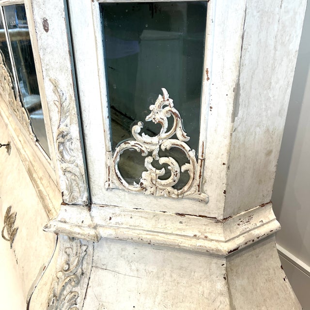 18th Century 18th Century Dutch Bombe Antique Buffet Deux Corps From Holland For Sale - Image 5 of 10