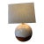 1990s Modern Ceramic Sphere Table Lamp For Sale