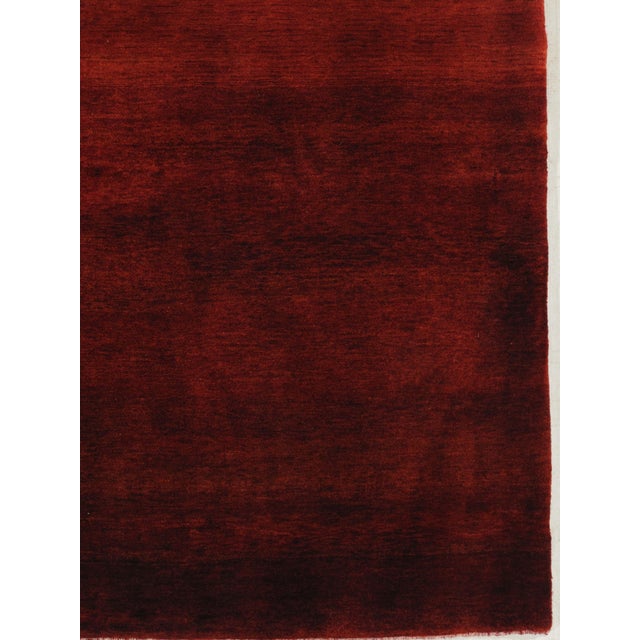 Contemporary 1980s Hand-Knotted Gabbeh Rug 8'8" X 11'6" For Sale - Image 3 of 6