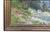 1920s Eibsee and Zugspitze, Herzberg-Schönwald, 1923, Oil on Canvas For Sale - Image 5 of 17