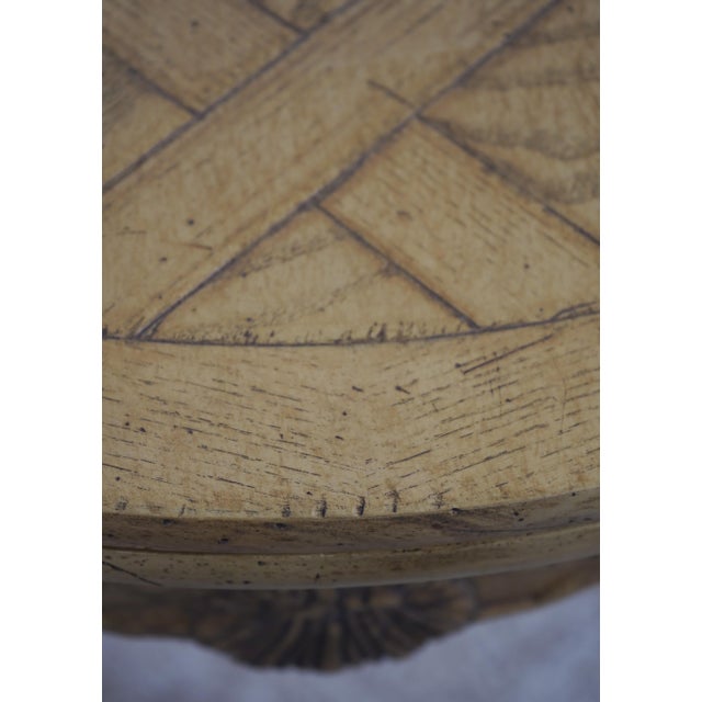 1980s Baker French Demilune Gate Leg Flip Top Table For Sale - Image 5 of 18