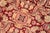 Shabby Chic Elegant Floral 1990's Pak-Persian Red/Gold Wool Rug - 6'2'' X 9'2'' For Sale - Image 3 of 9