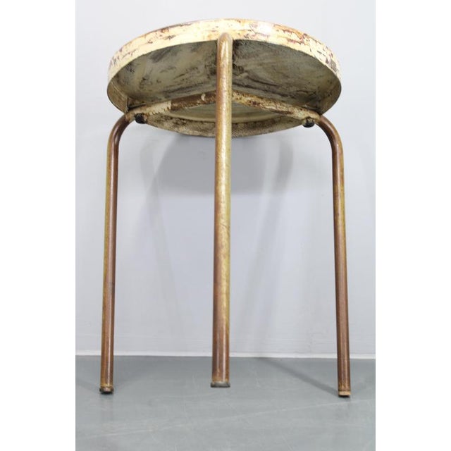 Industrial Round Table, Italy, 1950s For Sale - Image 9 of 11