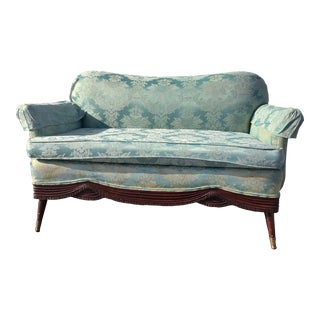 Early 19th Century Antique Walnut Settee For Sale