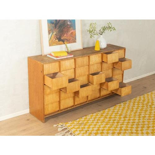 Mid-Century Drawer Cabinet, 1950s For Sale - Image 3 of 9