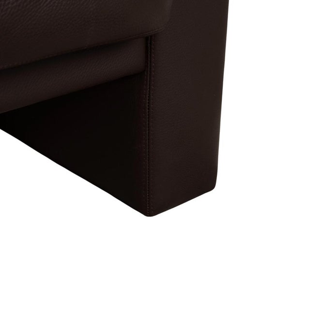 Brown CL 100 Two-Seater Sofa in Leather from Erpo For Sale - Image 8 of 14
