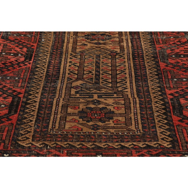 Late 19th Century Late 19th Century Persian Turkoman Rug, 02'03 X 04'09 For Sale - Image 5 of 10