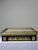 Metal Antique Wooden Side Table Top in Gilt Metal and Onyx, 1900s For Sale - Image 7 of 12