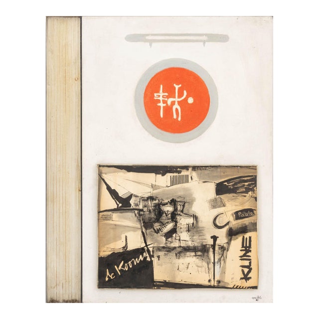Agudelo Abstract Composition Assemblage, 1967 For Sale