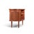 Mid 20th Century Kai Kristiansen for Feldballes Model 54 Mid Century Danish Teak Tambour Door Desk For Sale - Image 5 of 11