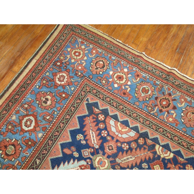 Early 20th Century Zabihi Collection Tribal Large Antique Malayer Rug - 10'1" x 16'2" For Sale - Image 5 of 10