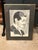 Vintage Framed Mid-Century Hollywood Portrait Signed For Sale - Image 4 of 5