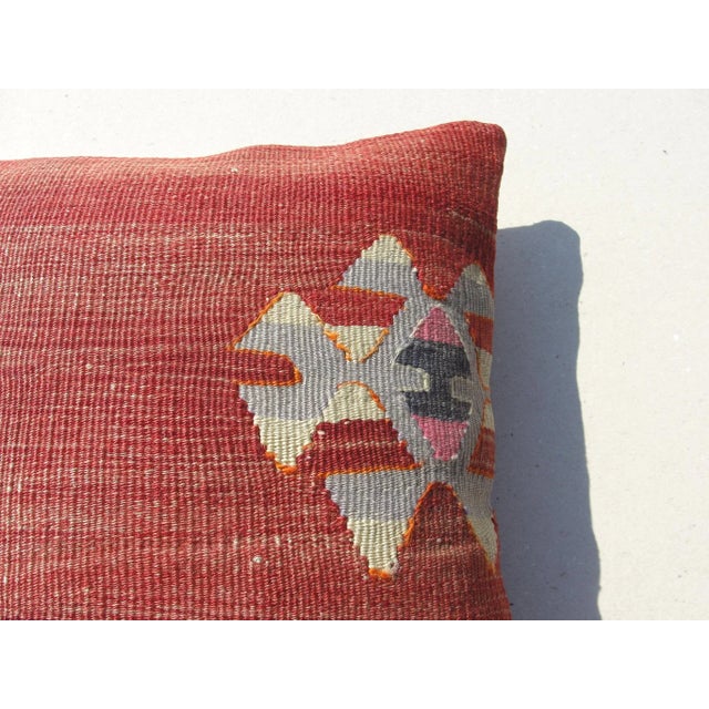 Kilim Rug Pillow Cover 16" For Sale - Image 4 of 9