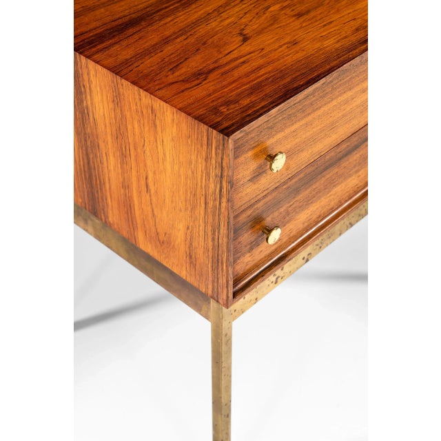 1960s Rosewood Side Table Attributed to Paul Nørreklit, Sweden, 1960s For Sale - Image 5 of 7