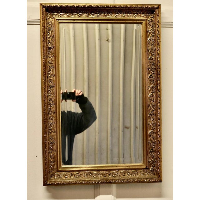 19th Century Gilt Wall Mirror, 1880s For Sale - Image 3 of 8