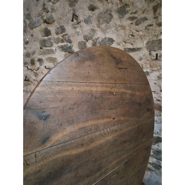 Antique Oak Wine Table, Burgundy, France, 1830 For Sale - Image 15 of 18