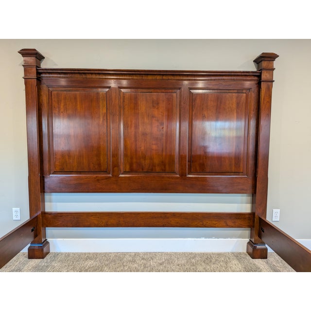 Statton Wainscot Colonial King Bed For Sale - Image 9 of 18