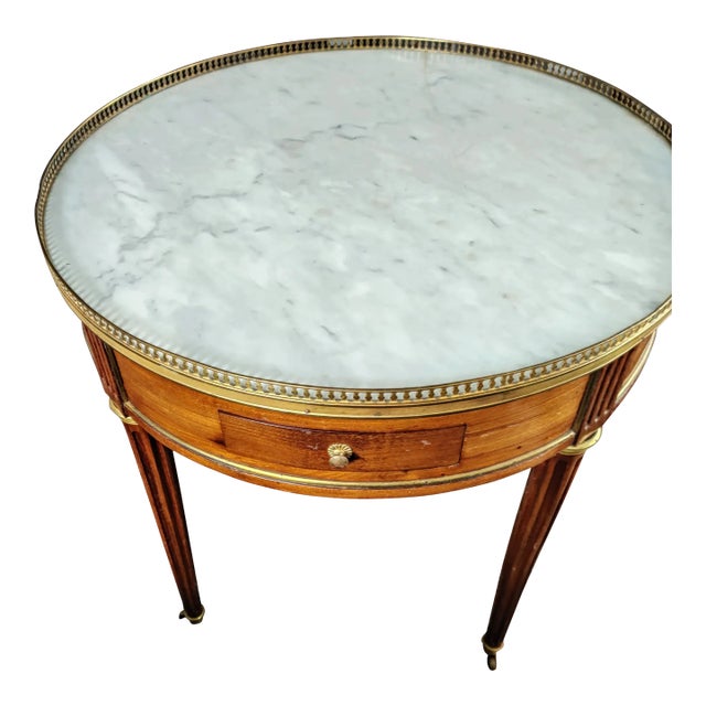 Late 19th Century Antique French Louis XVI Table Bouillotte For Sale