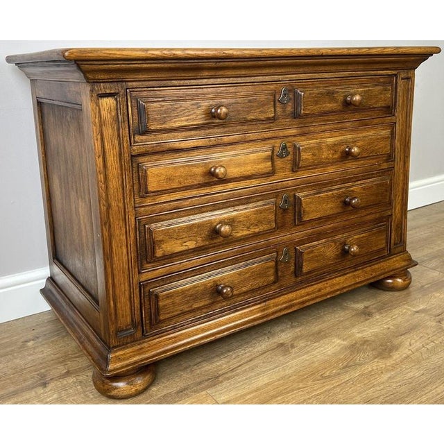Enhance your home with this elegant Vintage French Chest of Drawers , beautifully crafted from oak and offering classic...