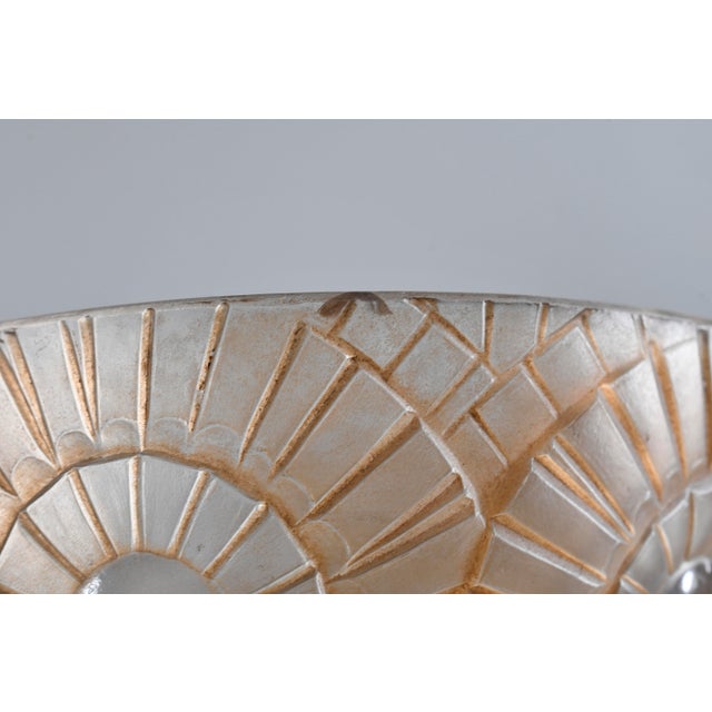 French Art Deco Wall Sconces by Simonet Freres 1920s France - A Pair For Sale - Image 13 of 14