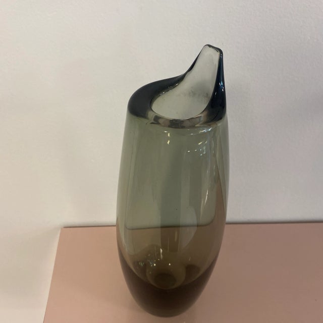 1950s 1955 Per Lutken for Holmegaard Vase For Sale - Image 5 of 5