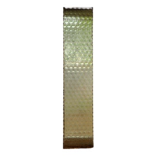 1960s Circle Bottle Glass Pane Door Sidelight 6-Feet High For Sale