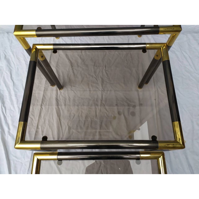 Nesting Tables, 1970s, Set of 3 For Sale - Image 15 of 18