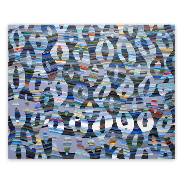 Textile Martina Nehrling "Fume", Painting For Sale - Image 7 of 7