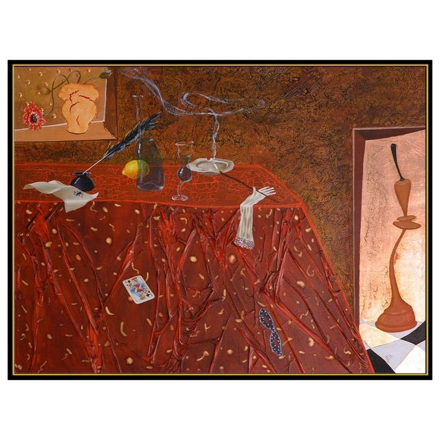 Surrealism The Smoking Glove, Vasiliev V.N. For Sale - Image 3 of 6