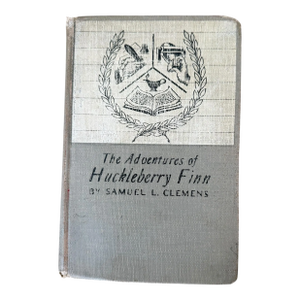 1953 The Adventures of Huckleberry Finn by Samuel Clemens Hardcover School Library Book