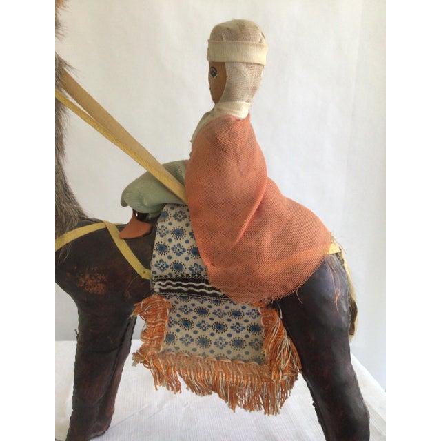 1960s Leather Camel With Rider For Sale - Image 11 of 11