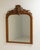 Wood 19th Century France Baroque Amber Wood Mirror For Sale - Image 7 of 9
