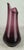 l.e. Smith Purple Amethyst Smoothie Swung Glass Vase 14-3/4 Inch For Sale - Image 4 of 15
