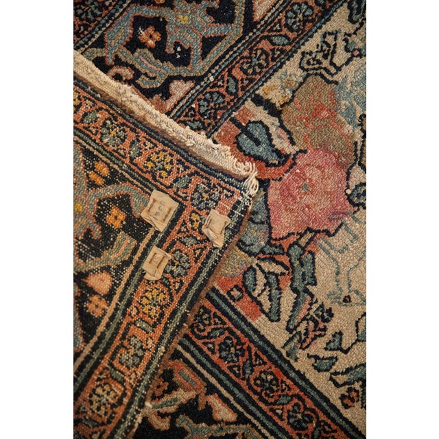 Antique Bibikabad Rug - 4'4" x 7'4" For Sale - Image 18 of 18