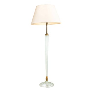 Model 529 Floor Lamp by Carlo Scarpa for Venini, 1940s For Sale